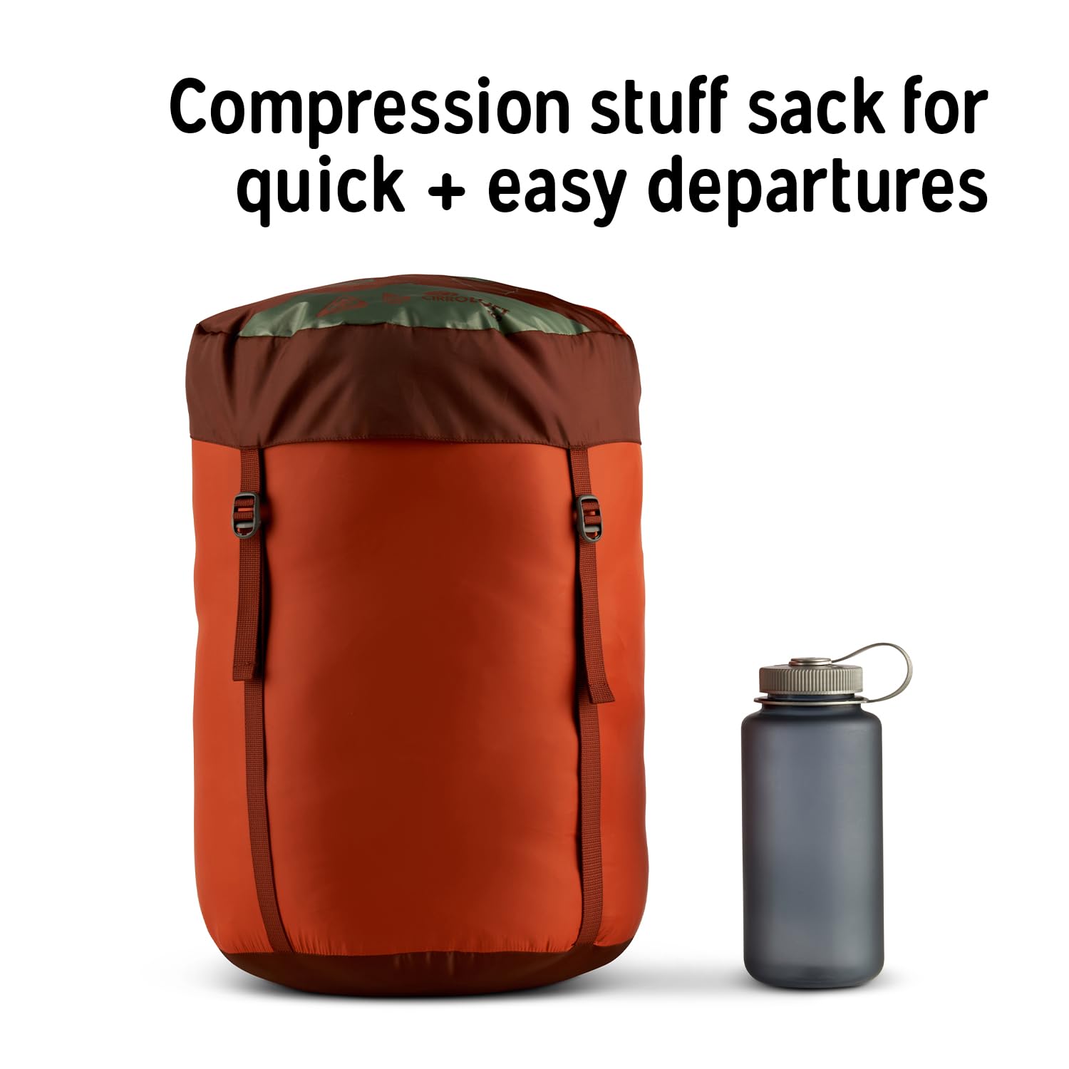 Kelty Cosmic Synthetic Fill 0 Degree Backpacking Sleeping Bag, Regular – Compression Straps, Stuff Sack Included - Image 11