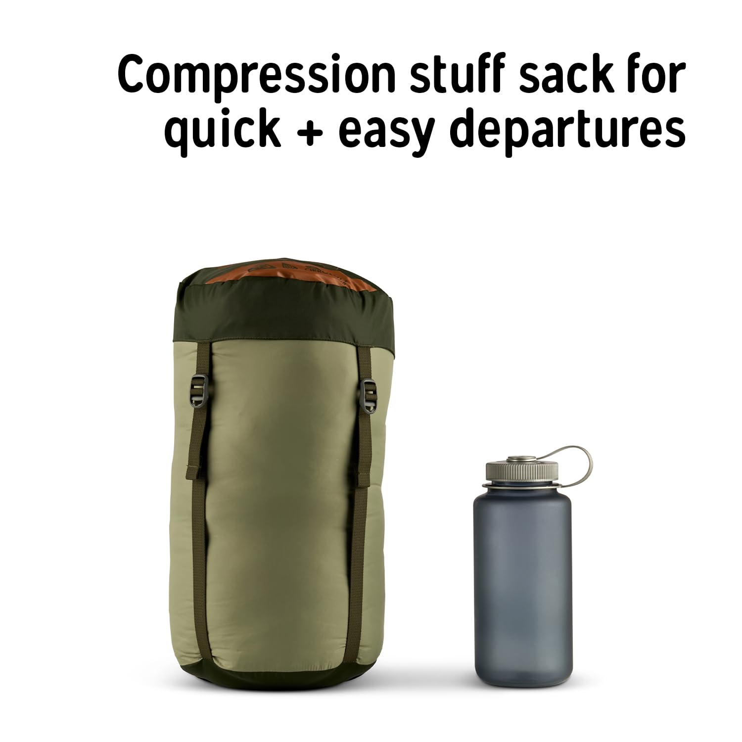 Kelty Cosmic Synthetic Fill 40 Degree Backpacking Sleeping Bag with Compression Straps, Compact and Lightweight, 2022 - Image 10