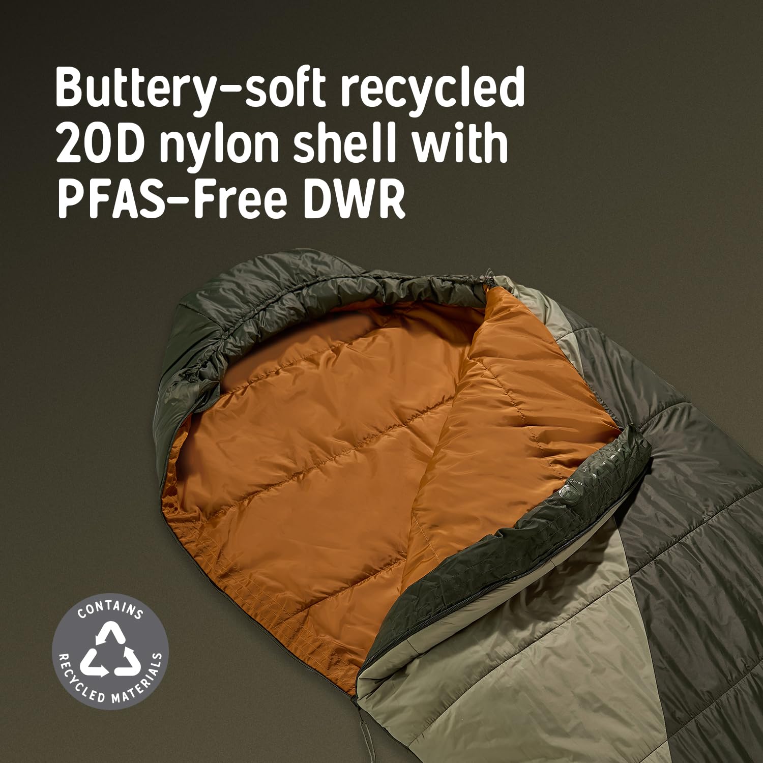 Kelty Cosmic Synthetic Fill 40 Degree Backpacking Sleeping Bag with Compression Straps, Compact and Lightweight, 2022 - Image 4