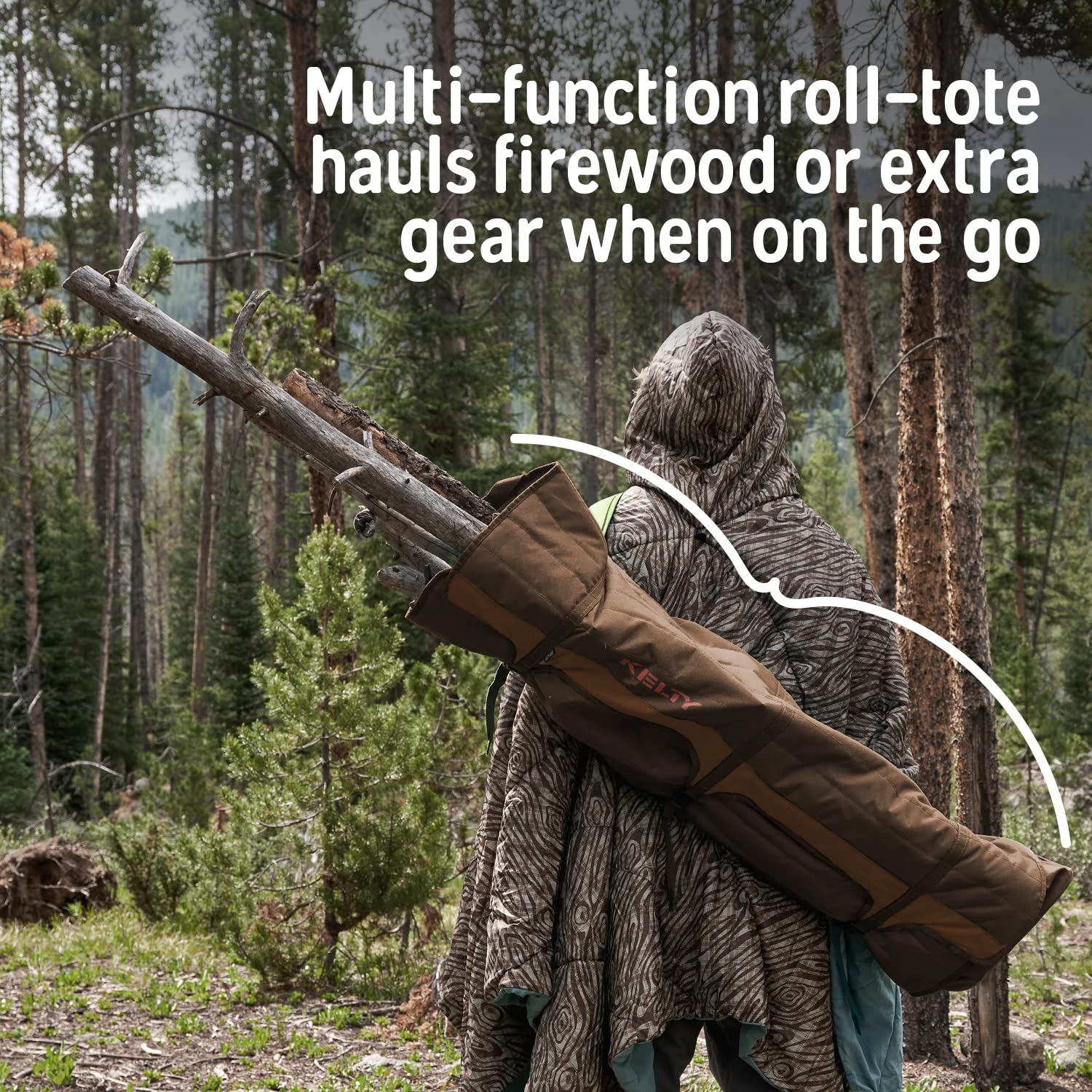 Kelty Deluxe Lounge Chair – Folding Outdoor Camp Chair, Insulated Cupholders, Customized Recline, Steel Frame, Padded Roll Storage, 2024 (Deep Lake) - Image 7