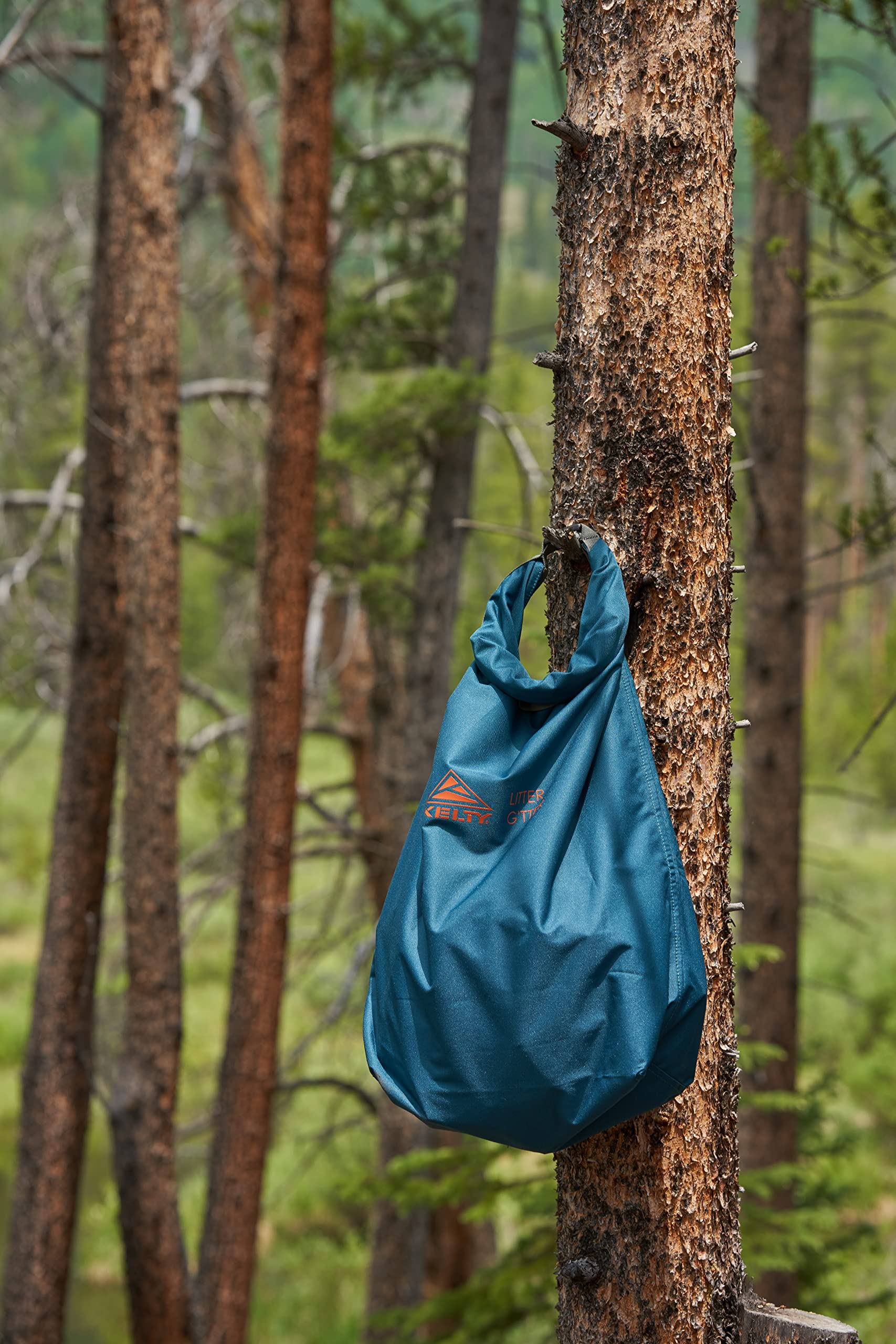 Kelty Litter G’tter Reusable Heavy Duty Garbage Bag and Carry Sack for Firewood, Cans, and Campsite Trash – Puncture + Water Resistant Fabric, Roll Top, 30L Capacity - Image 6