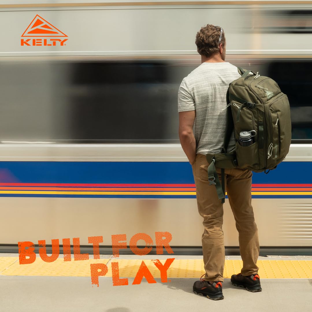 Kelty | Redwing Traveler Backpacks, Travel Pack for Adventure Travel | Burnt Olive & Black - Image 9