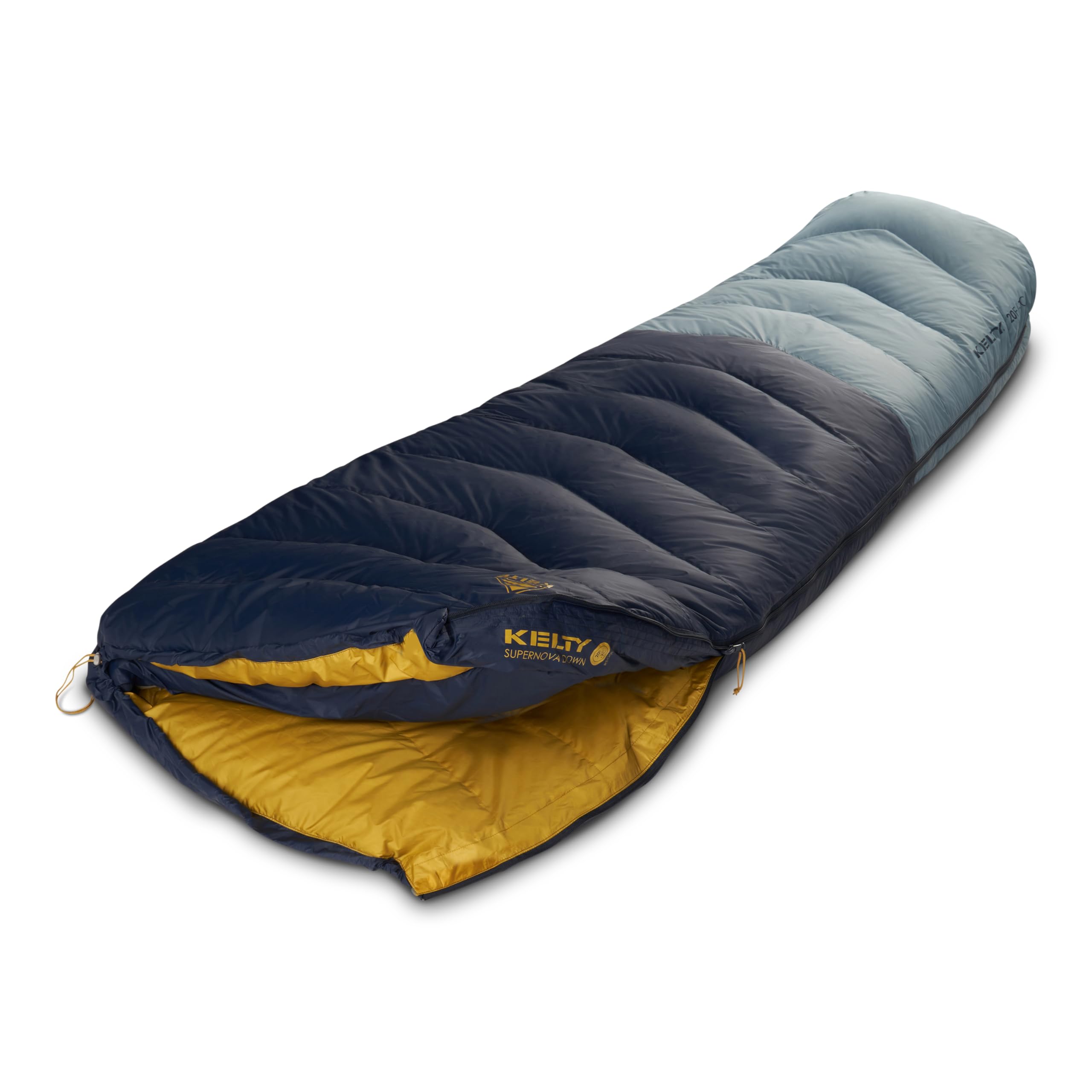 Kelty Supernova Down Sleeping Bag, Compact + Lightweight, Roomy Shape for All Body Types and Sleep Positions, Recycled Shell Fabrics - Image 4