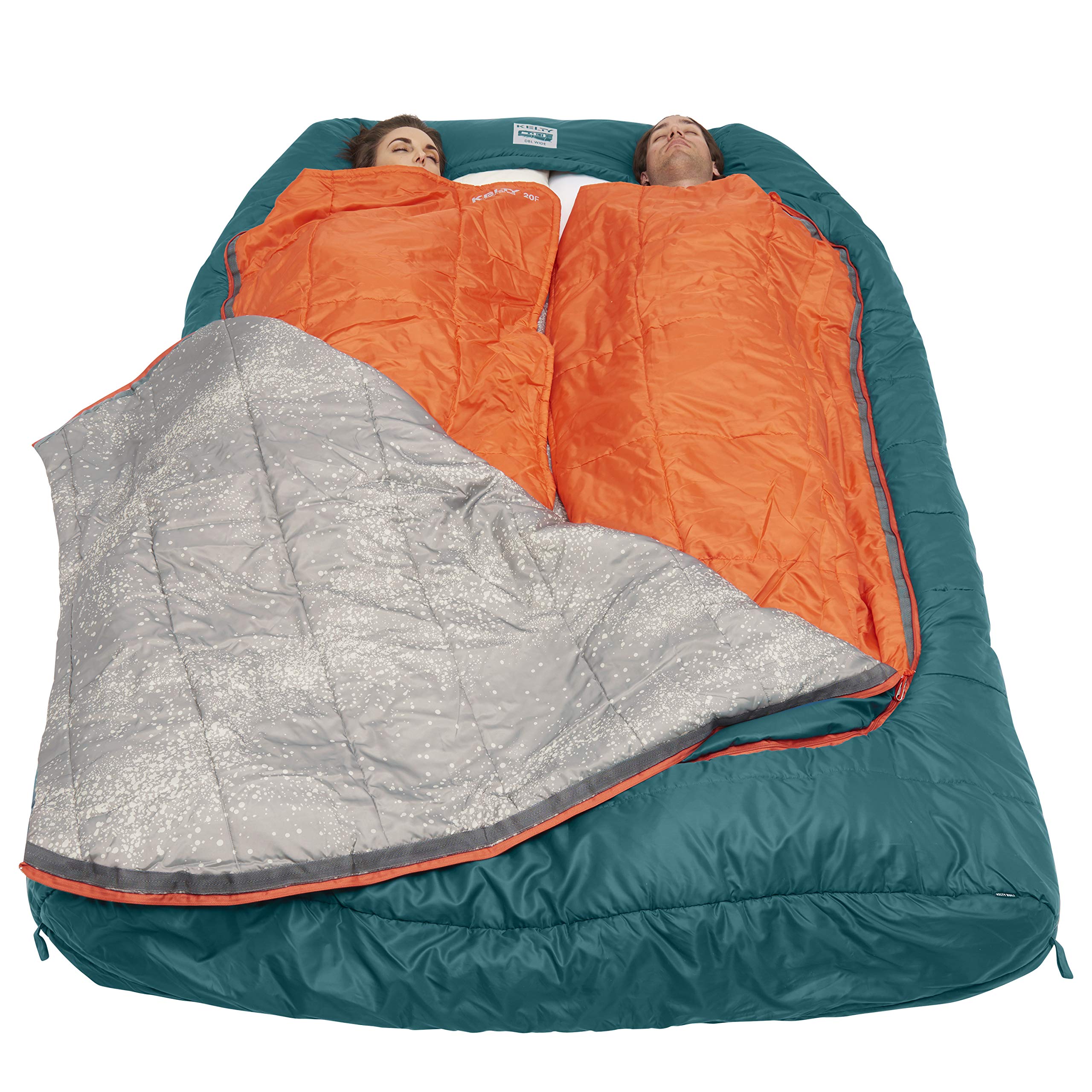 Kelty Tru.Comfort Doublewide 20 Degree Sleeping Bag – Two Person Synthetic Camping Sleeping Bag for Couples & Family Camping - Image 3