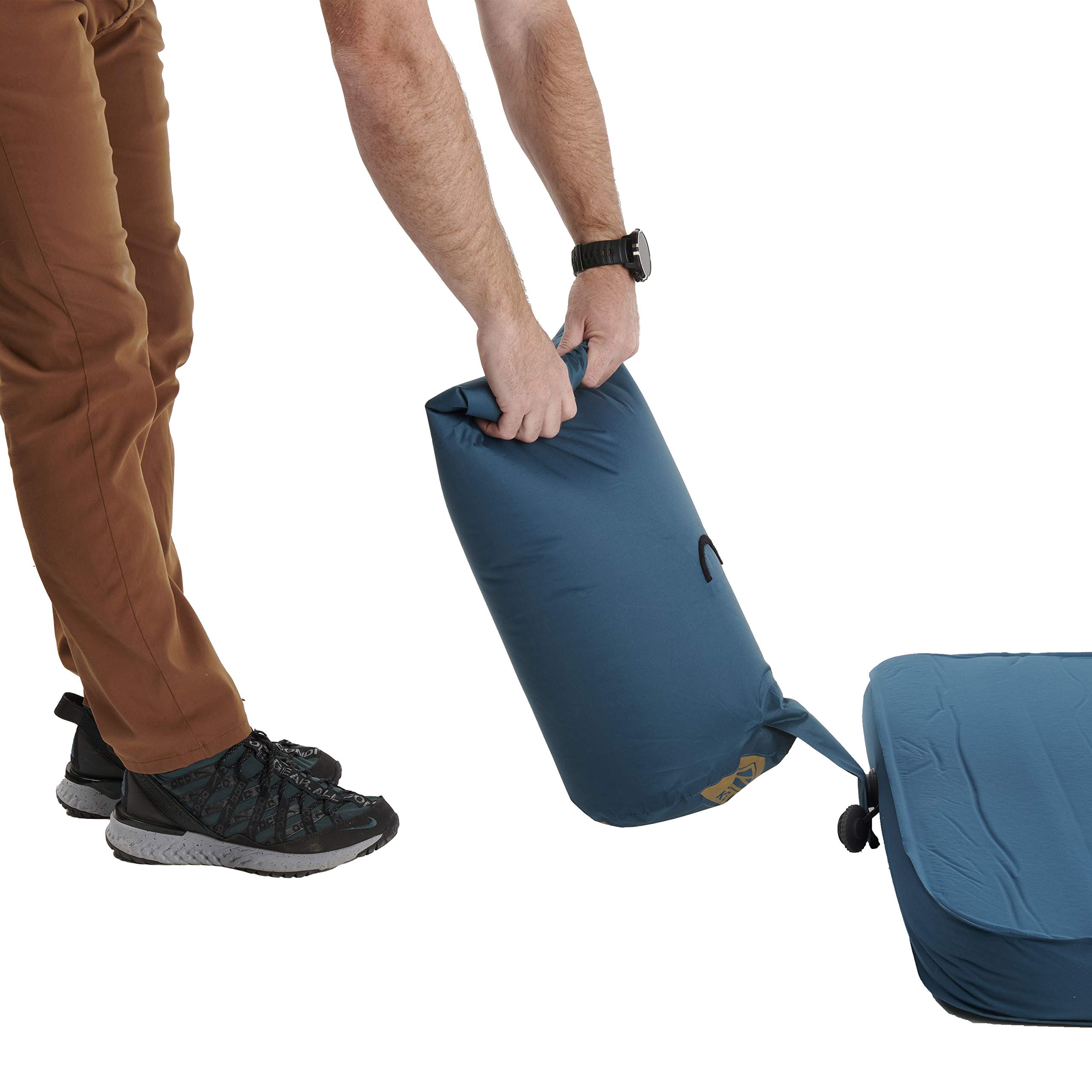 Kelty Waypoint SI Sleeping Pad, 3" Thick, Super-Soft Stretch Fabric & Air-Filled Foam Construction, Oversized for Active Sleepers - Image 4